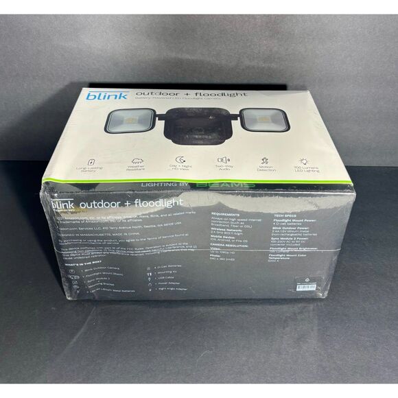 Blink Outdoor + Floodlight Camera Battery LED 700 Lumens New Sealed - Picture 3 of 4
